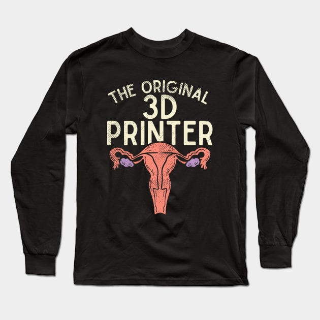 The Original 3D Printer Long Sleeve T-Shirt by maxdax